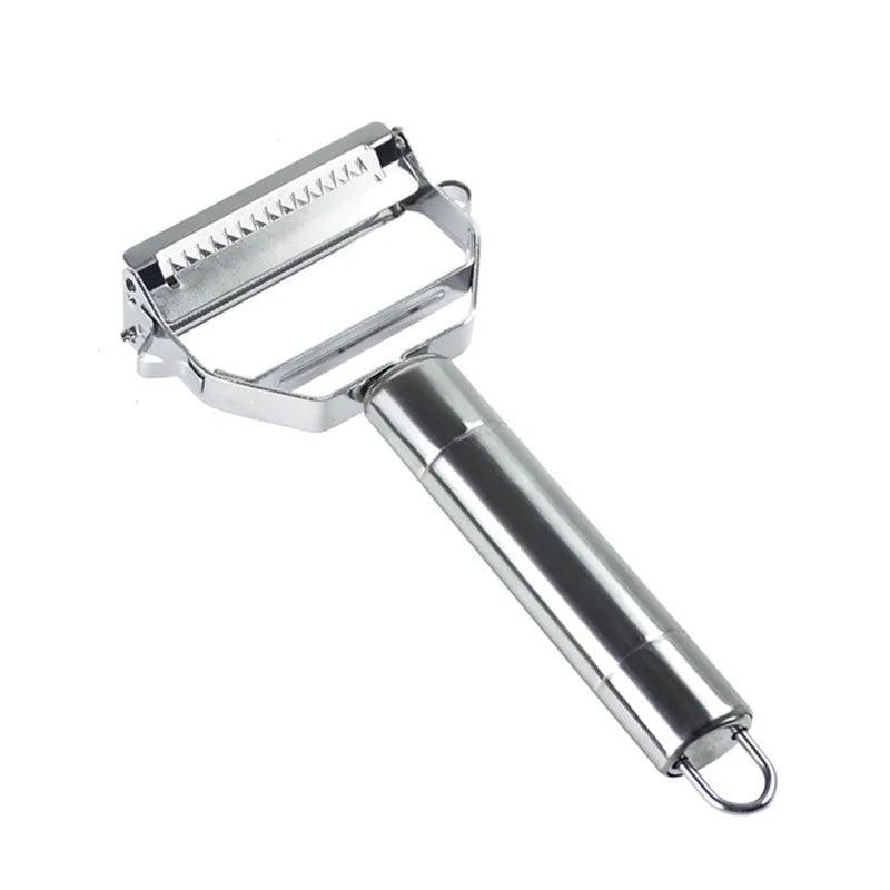 4 in 1 Stainless Steel Multifunctional Vegetable & Fruit Peeler with Slicer - My Store