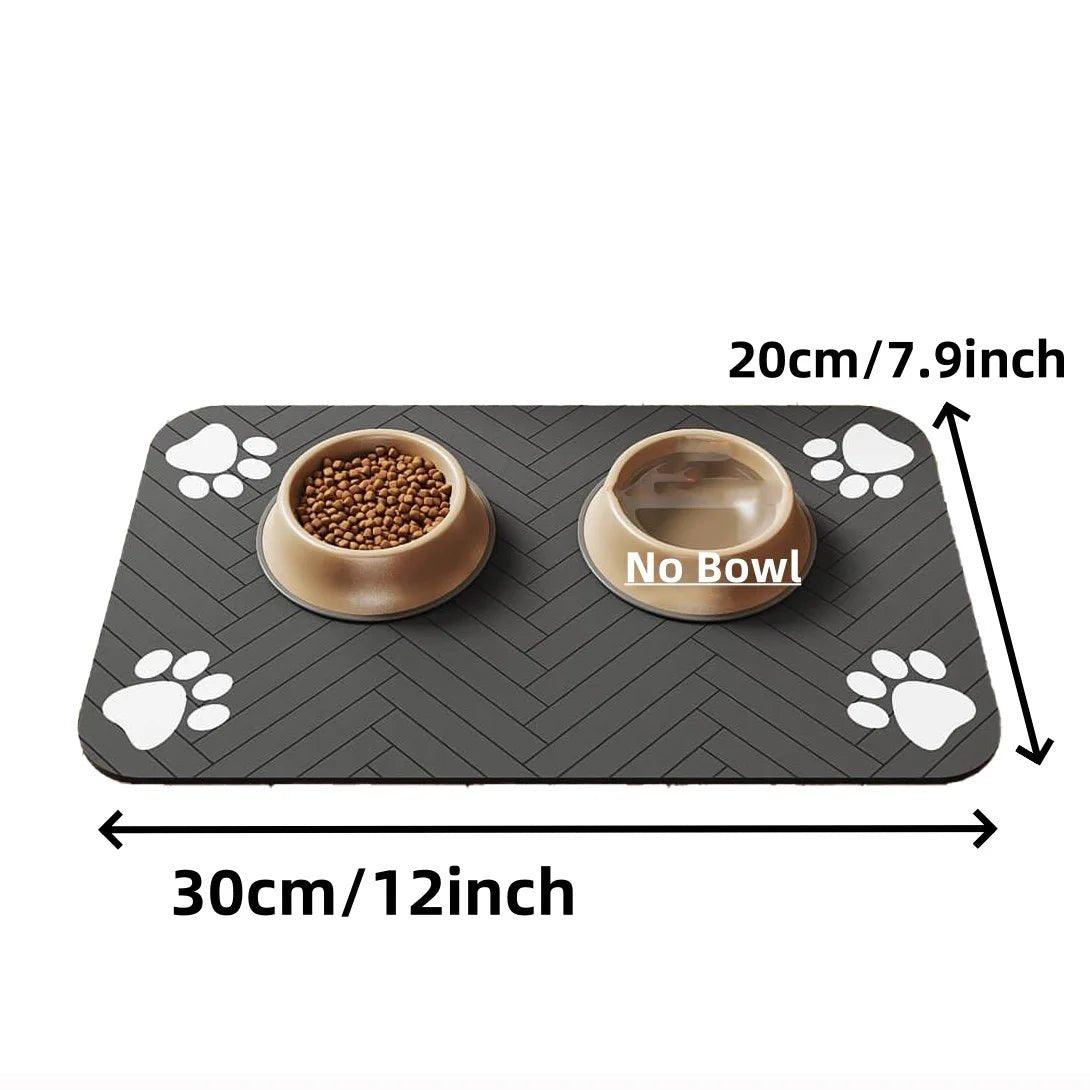 Absorbent Pet Feeding Mat with Waterproof Backing - My Store