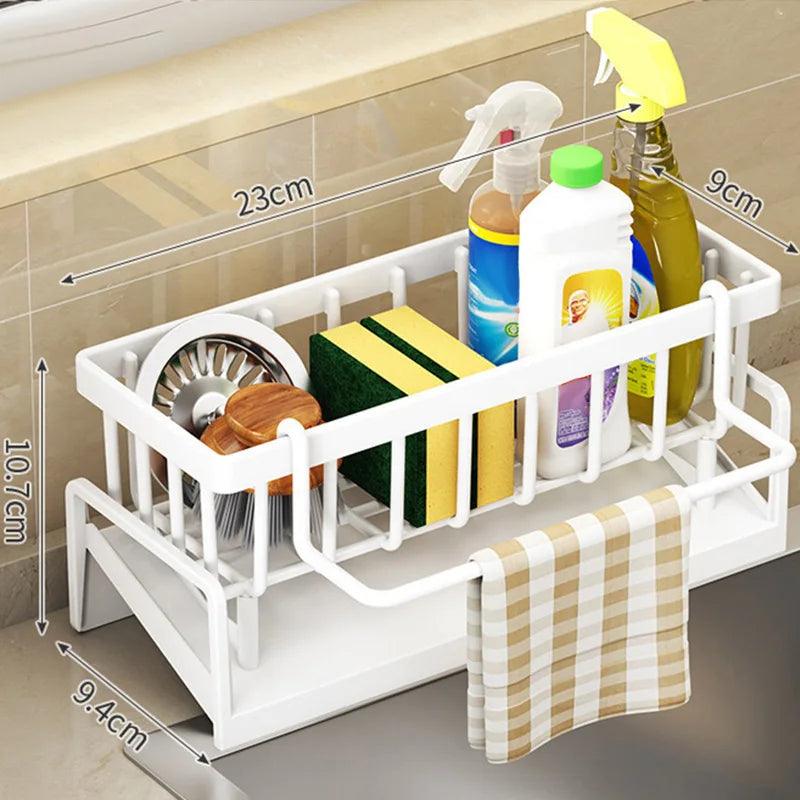 Self-Draining Kitchen Sink Organizer Rack - My Store