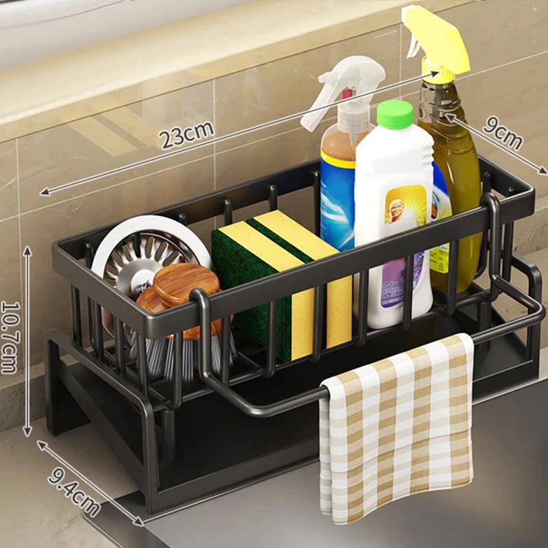 Self-Draining Kitchen Sink Organizer Rack - My Store