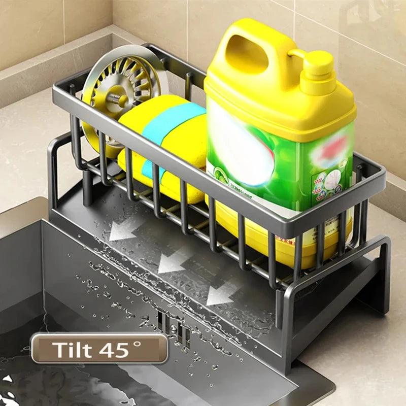 Self-Draining Kitchen Sink Organizer Rack - My Store