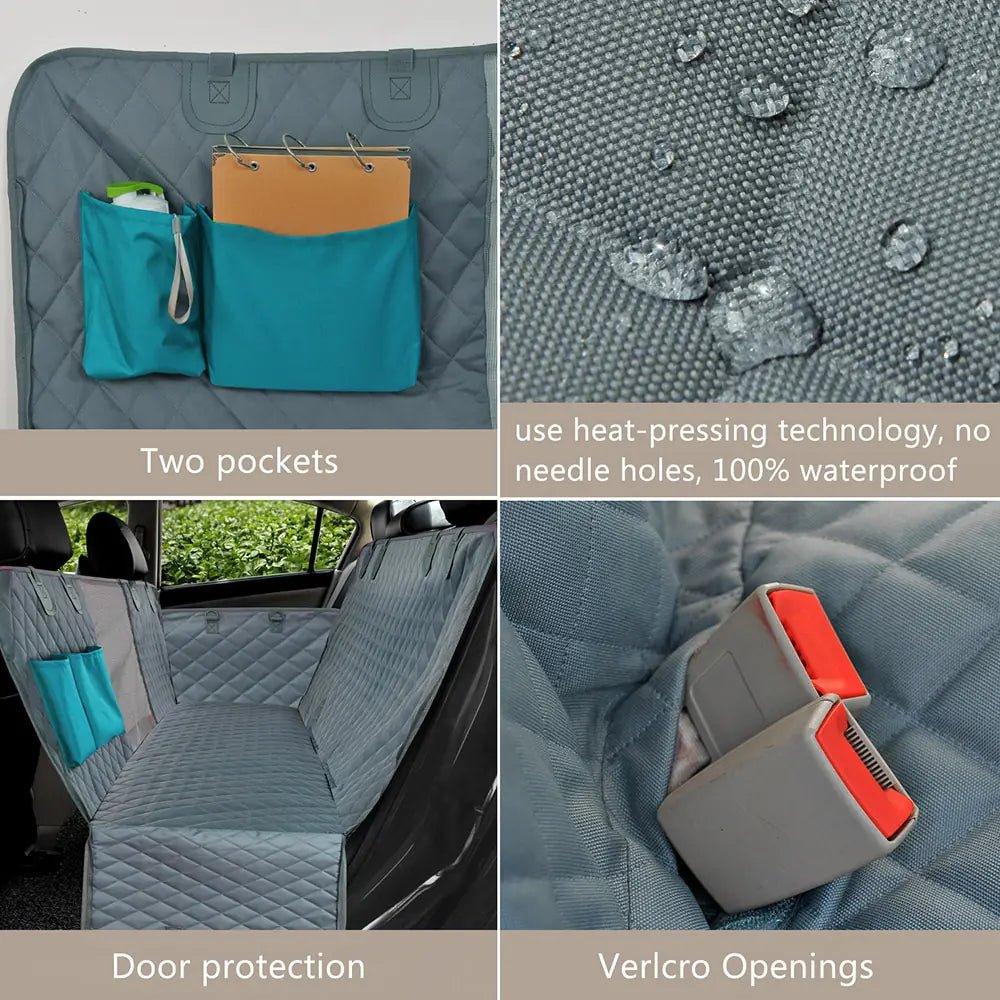 Dog Seat Cover with Mesh Visual Window - My Store