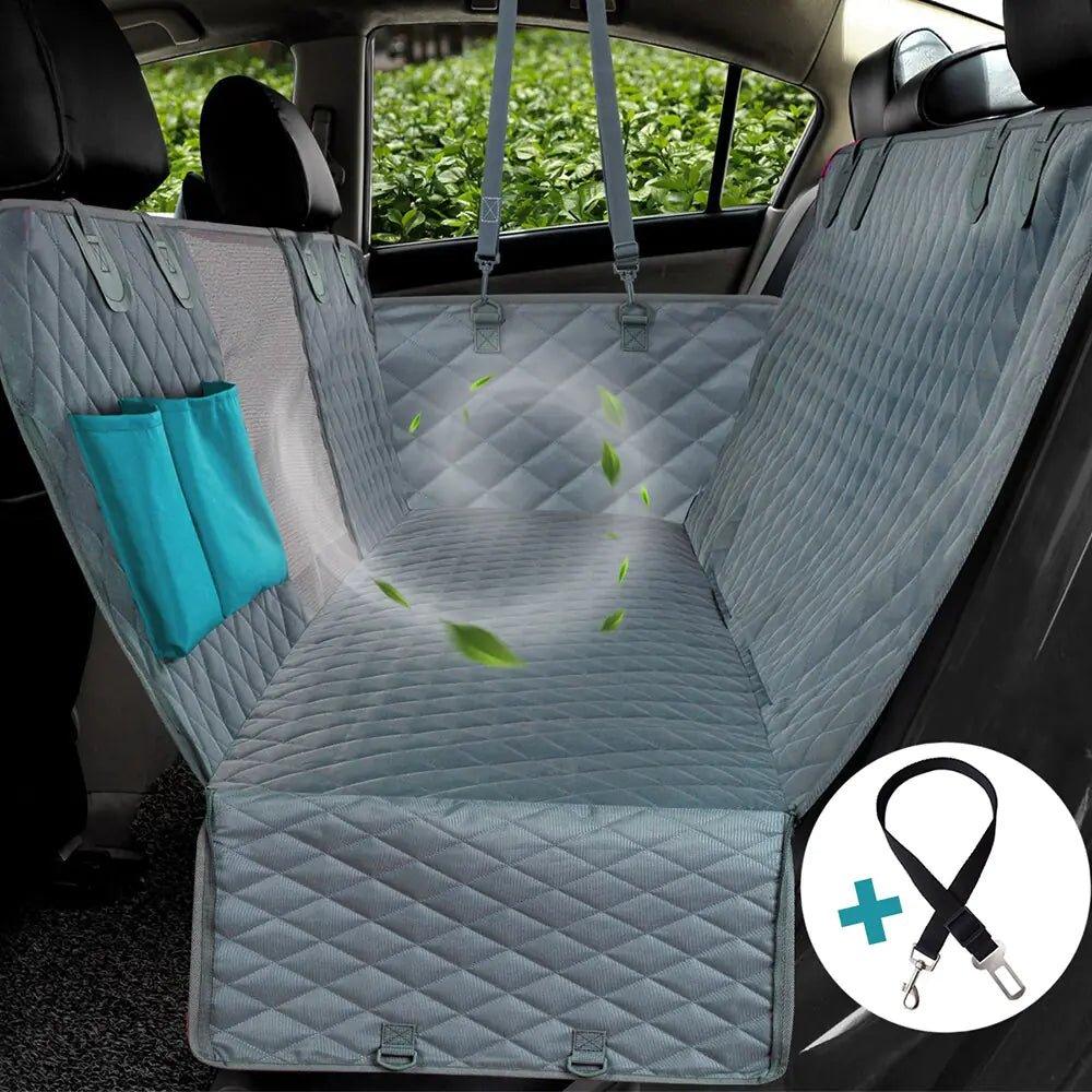 Dog Seat Cover with Mesh Visual Window - My Store